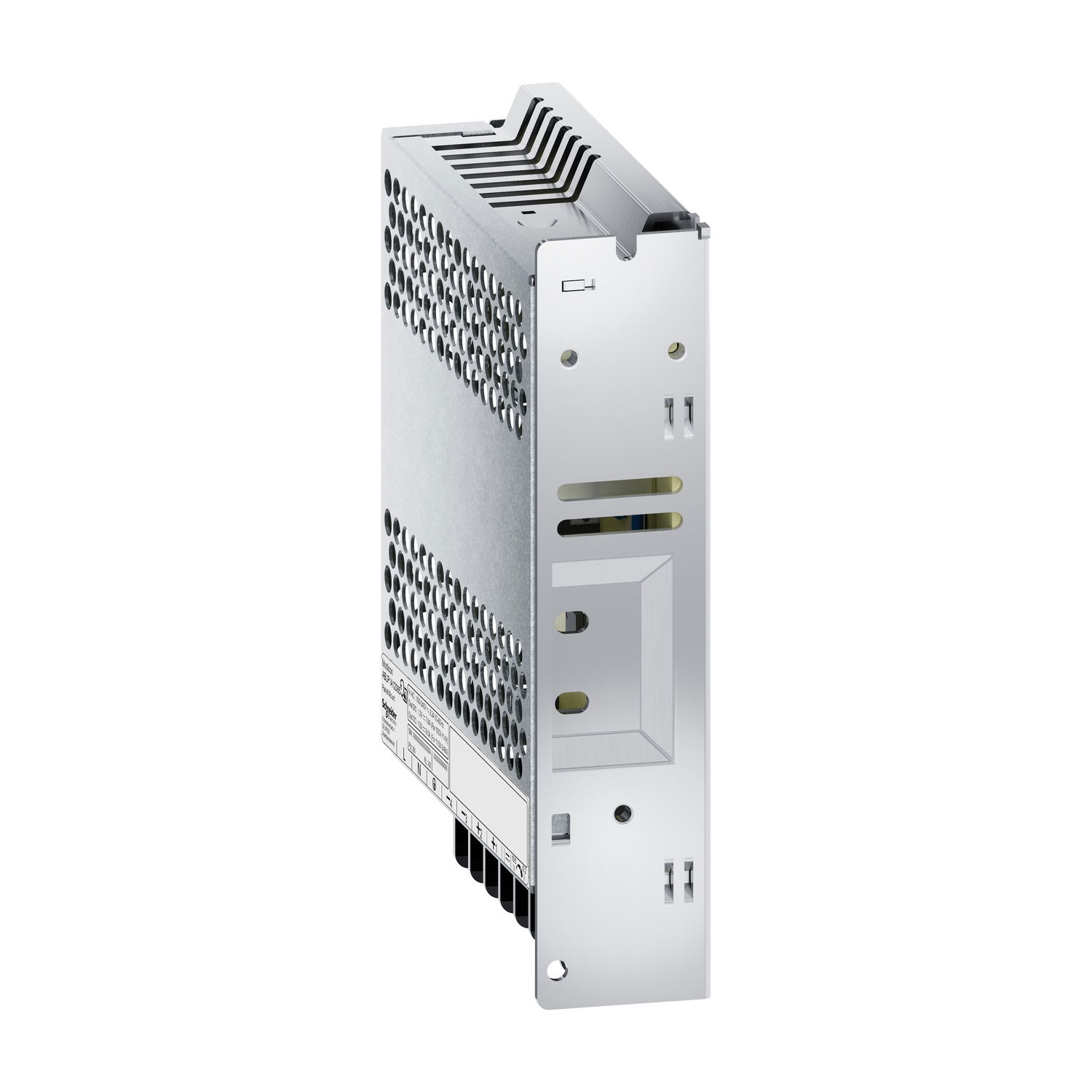 Regulated Power Supply, 100...240V AC, 12V 8.5A, single phase, Panel Mount