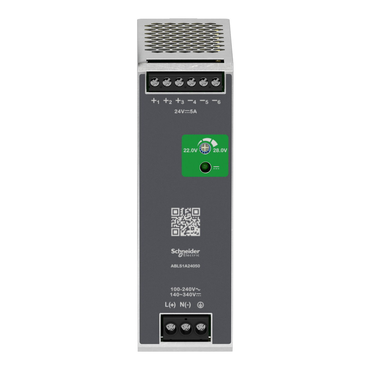 Regulated Power Supply, 100-240V AC, 24V 5 A, single phase, Optimized – Image 4 of 7