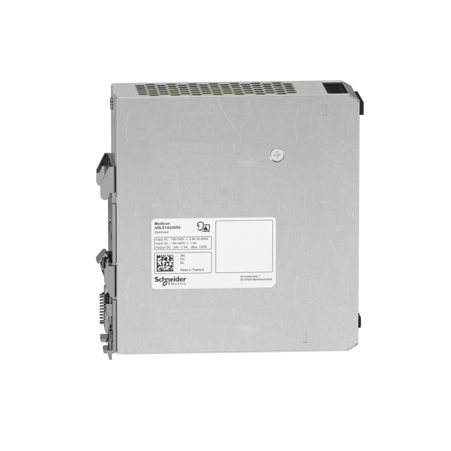 Regulated Power Supply, 100-240V AC, 24V 5 A, single phase, Optimized – Image 6 of 7