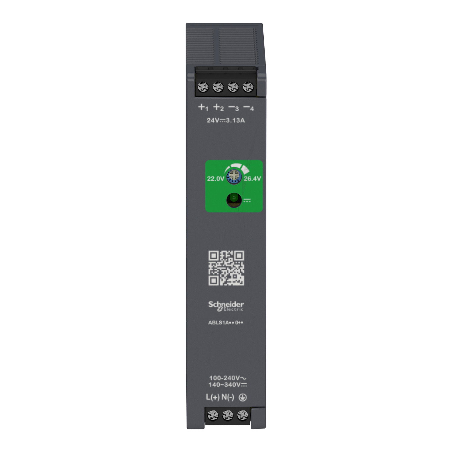 Regulated Power Supply, 100-240V AC, 24V 3.1 A, single phase, Optimized – Image 4 of 7