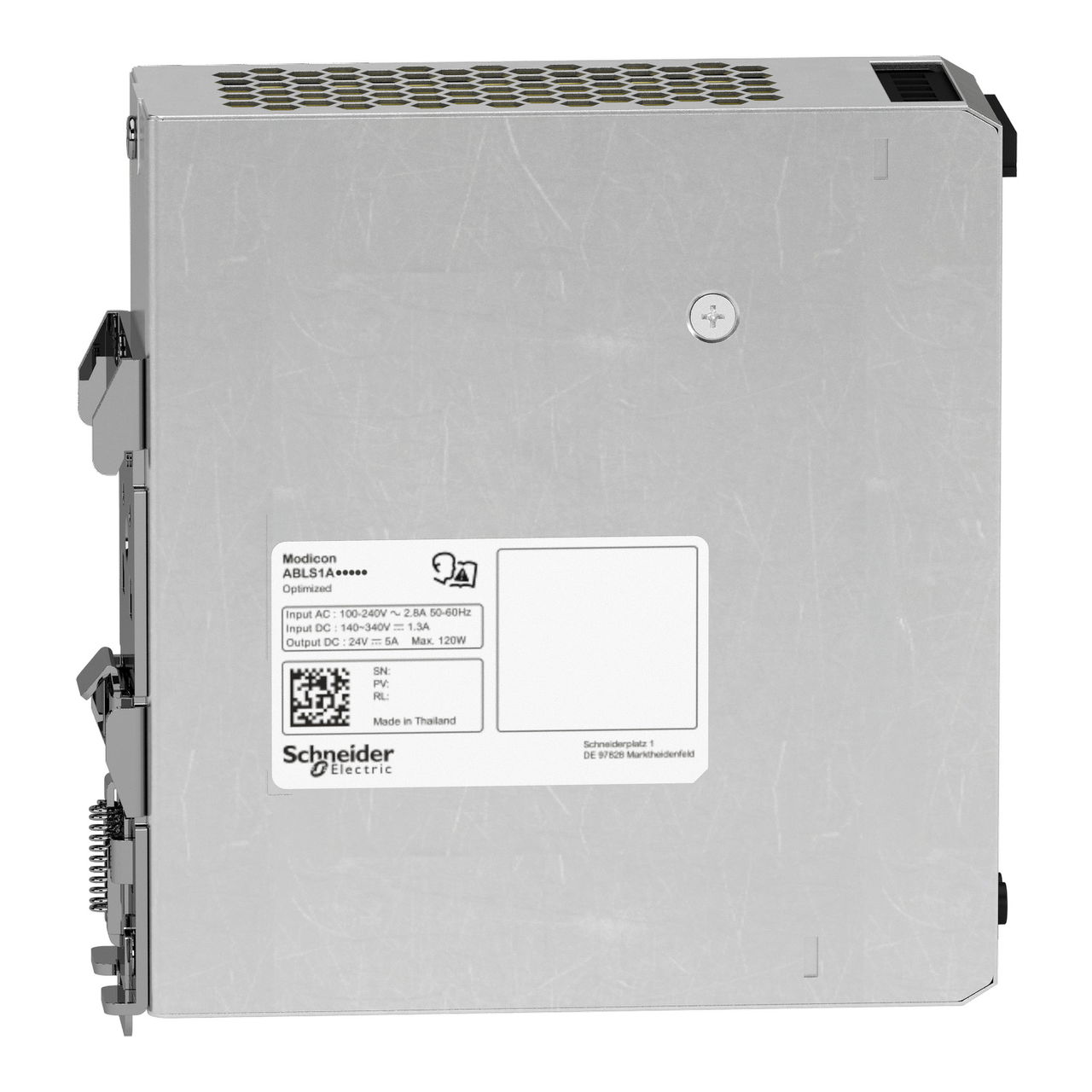 Regulated Power Supply, 100-240V AC, 48V 2.5 A, single phase, Optimized – Image 6 of 7