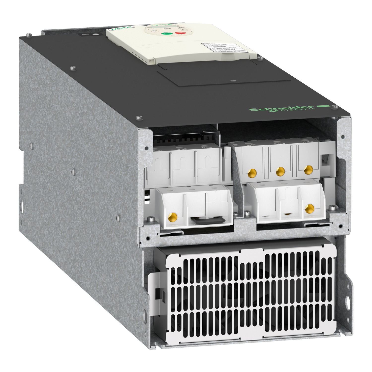 Variable speed drive ATV212 - 45kW - 60hp - 480V - 3ph - EMC - IP21 – Image 2 of 3