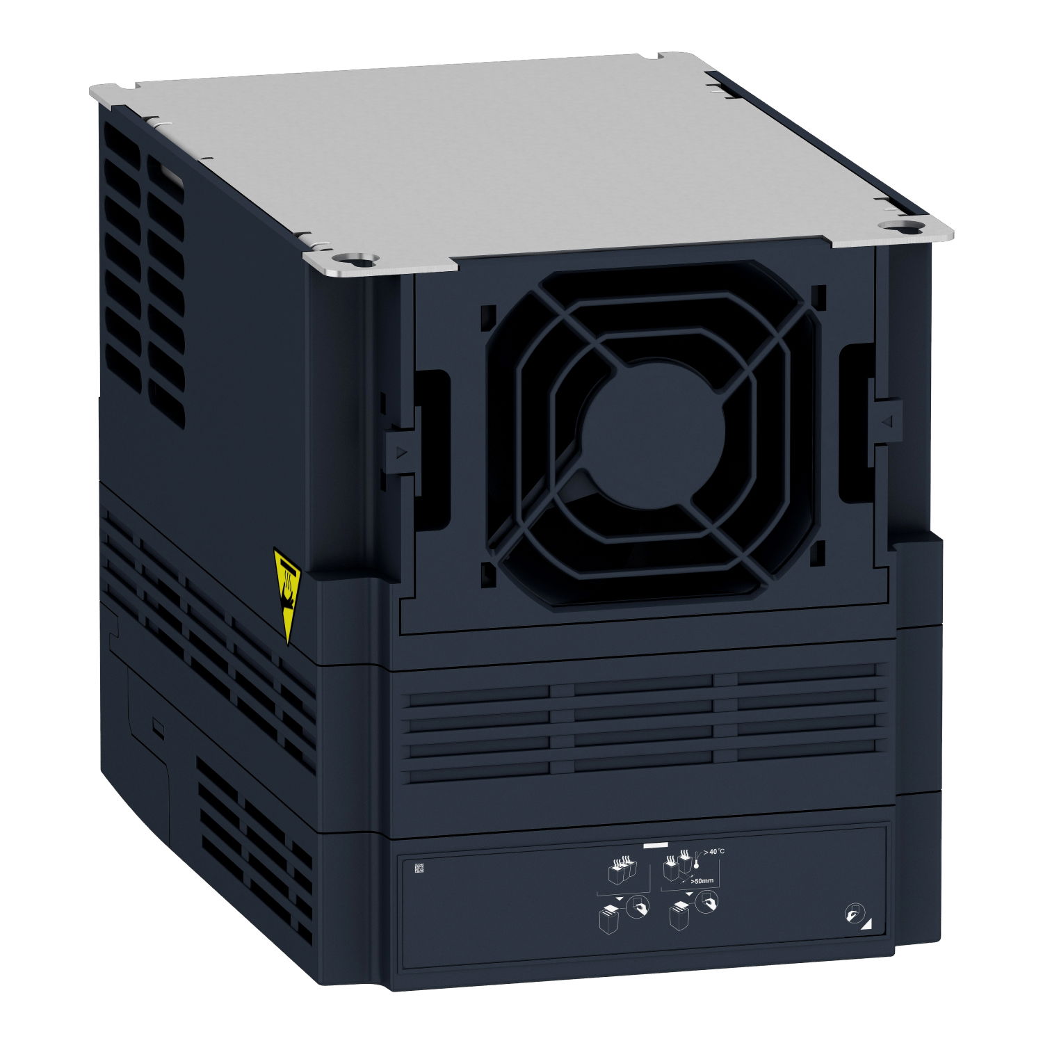 Variable speed drive, ATV320, 5.5 kW, 200…240 V, 3 phases, compact – Image 5 of 8