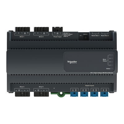 SmartX Room Controller output blind type SMI expansion module, 4 channel, High Voltage
