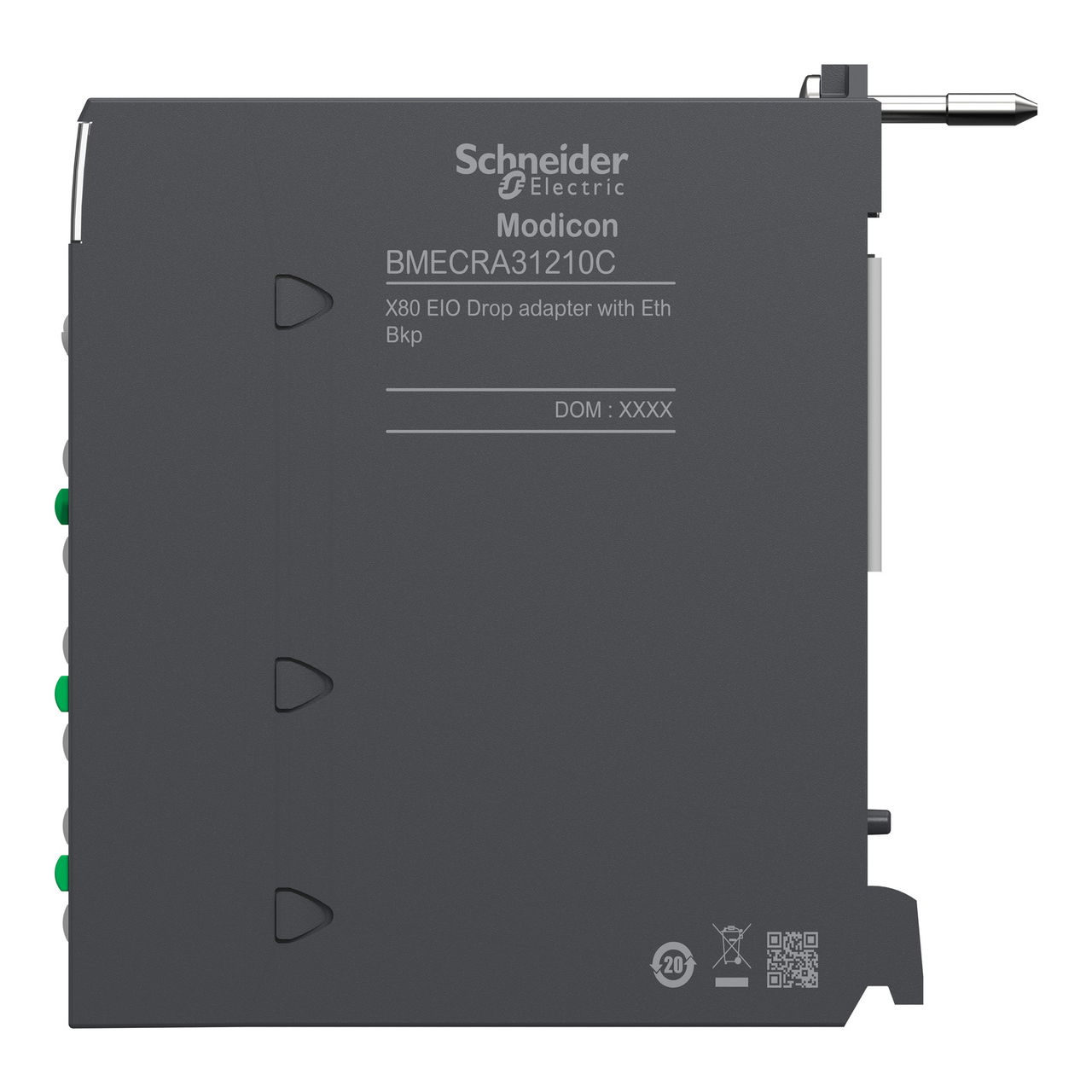 Modicon X80 EIO Drop adapter with Ethernet backplane - coated – Image 7 of 7