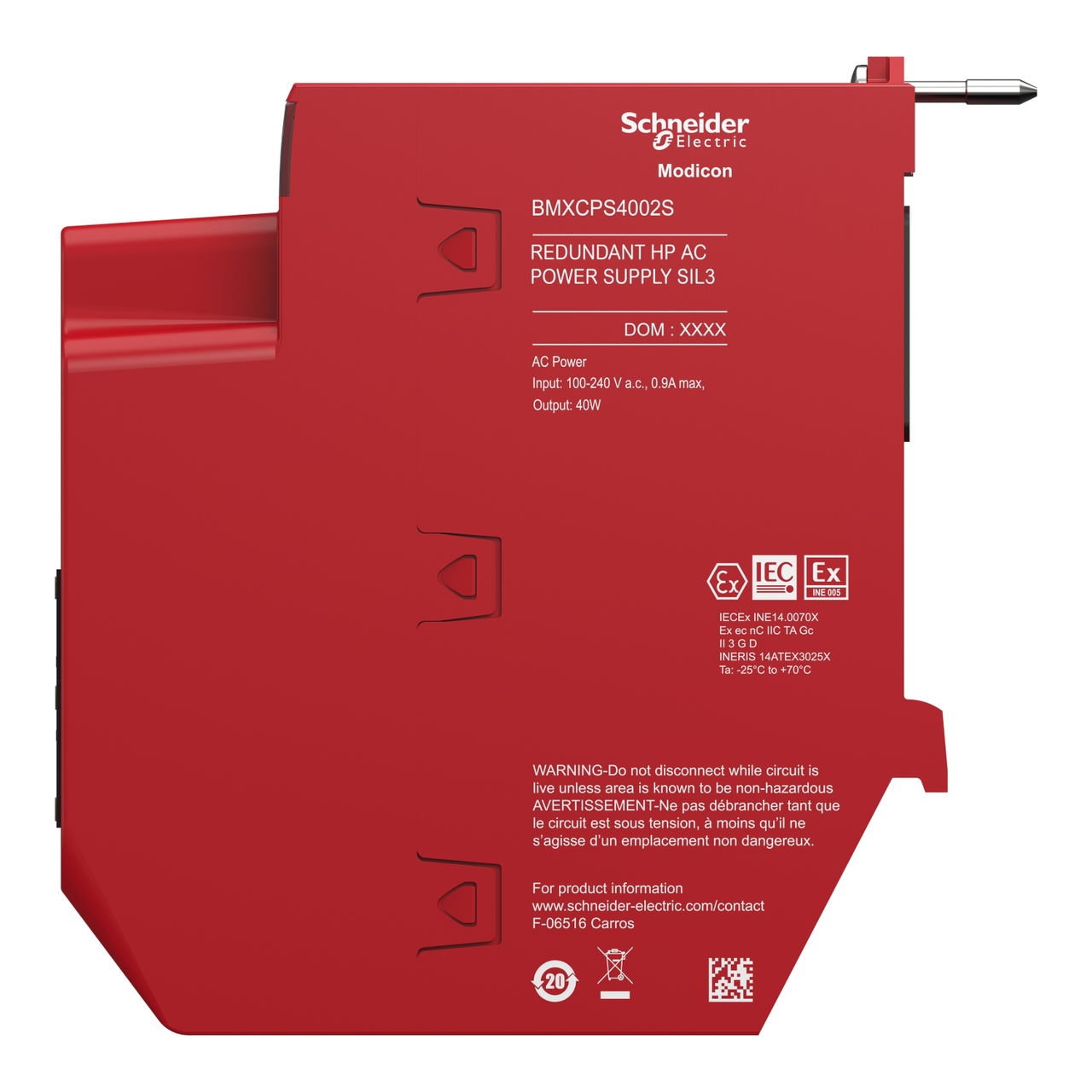 Redundant power supply module X80 - 100..240 V AC - Safety – Image 7 of 7