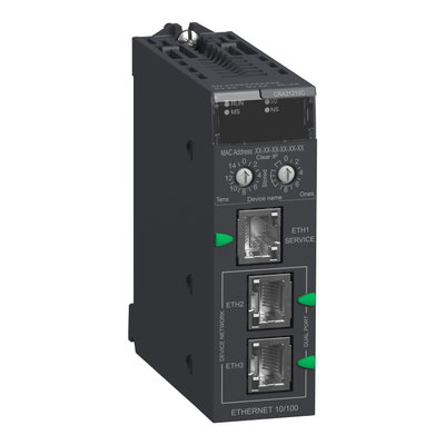 Coated Modicon X80 RIO Drop E/IP Performance - Service port - Advanced features