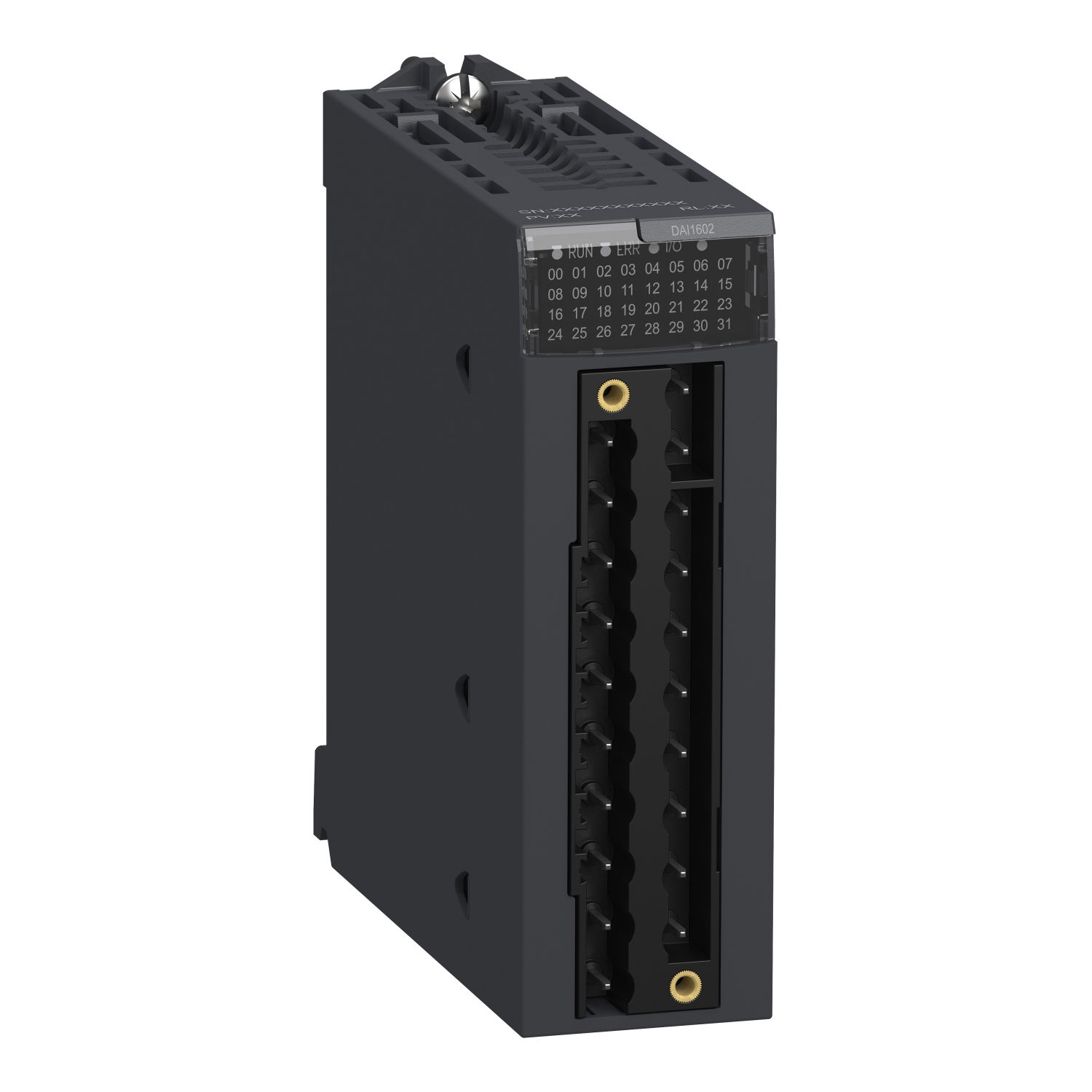 Discrete input module X80 - 16 inputs - 24 V AC/DC negative