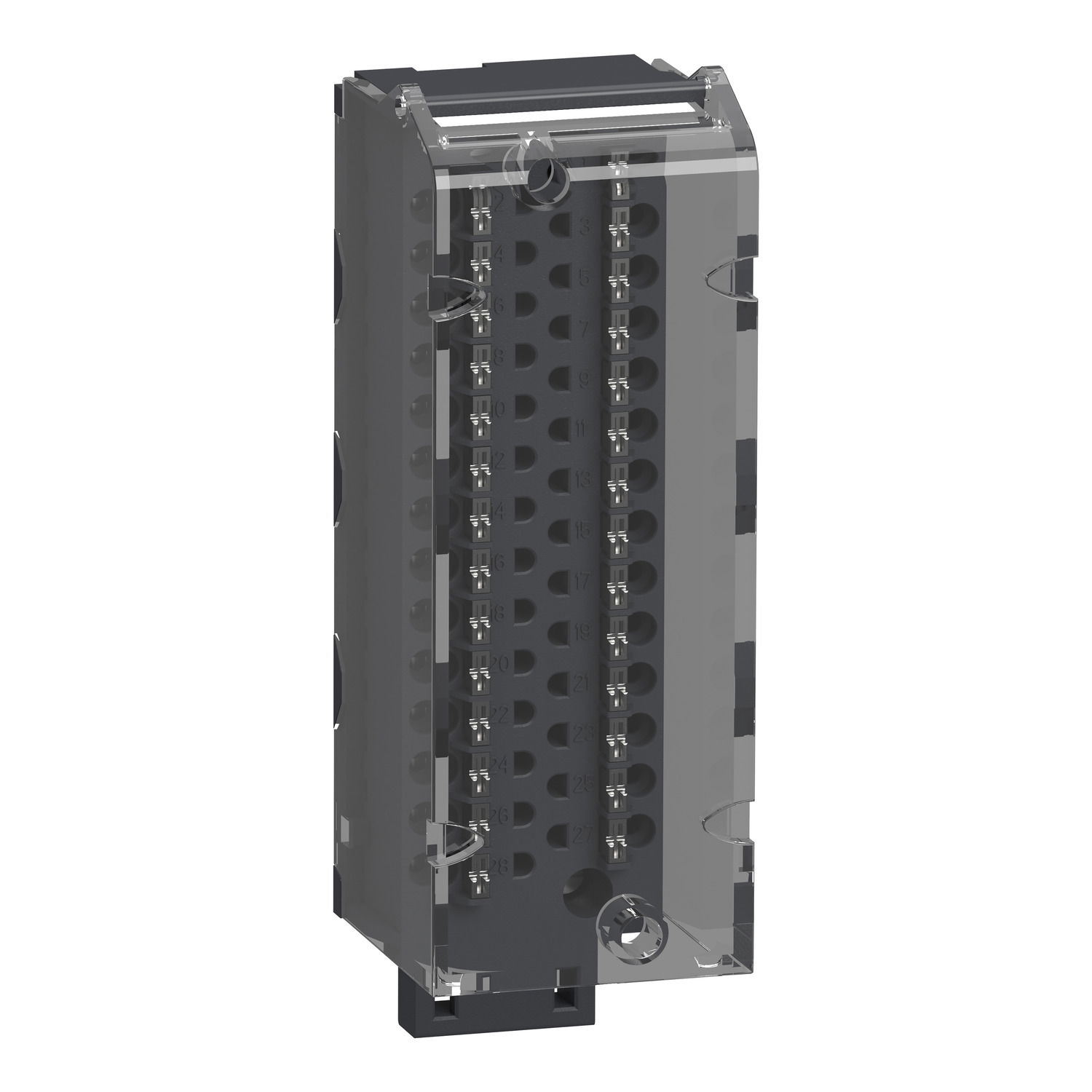28-pin removable spring terminal blocks - 1 x 0.34..1 mm2