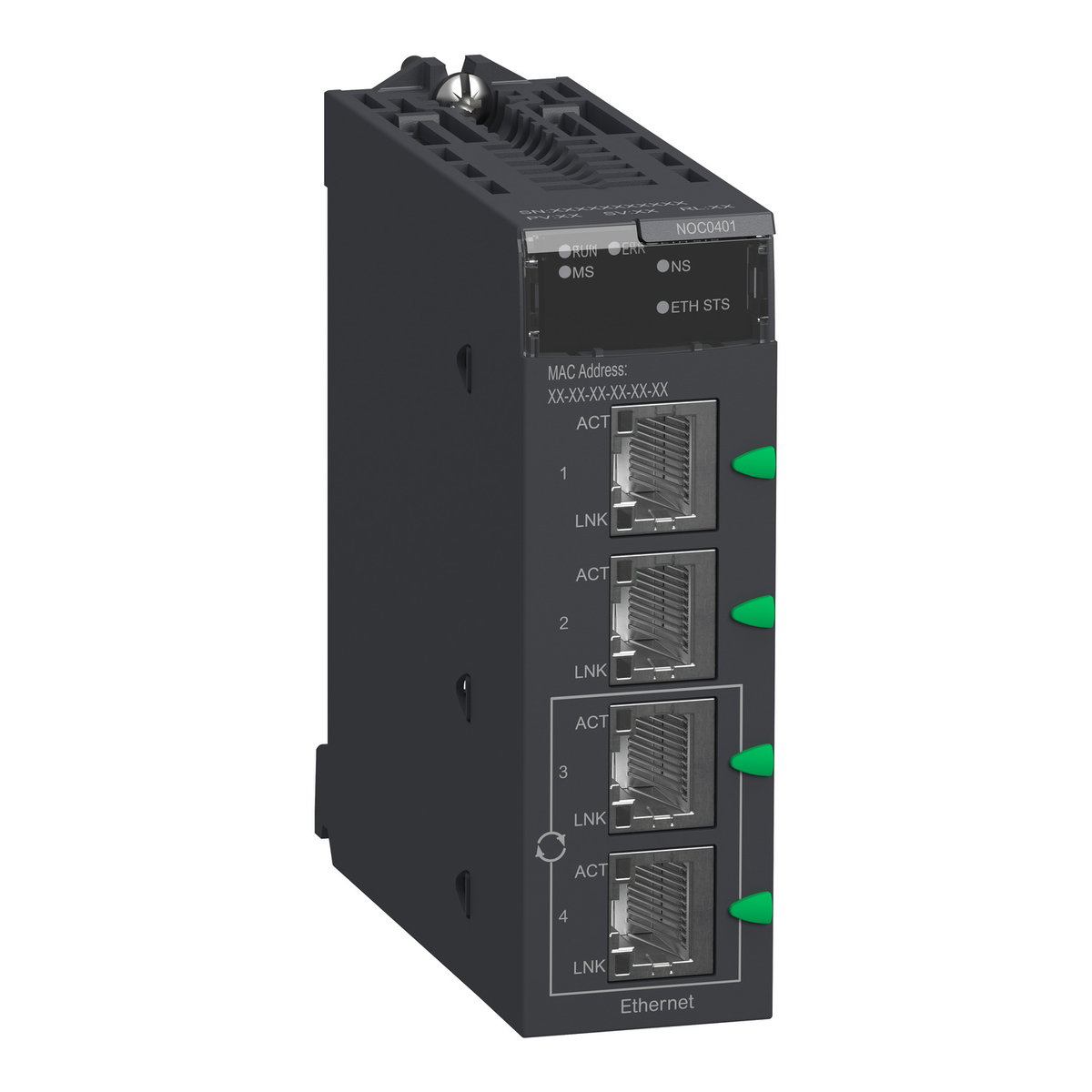 Ethernet module M340 - 4 x RJ45 10/100