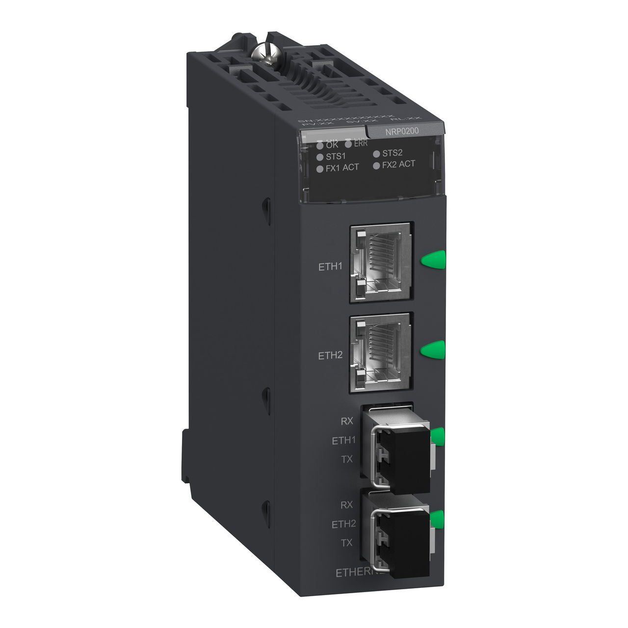 Fiber Converter MM/LC 2CH 100Mb