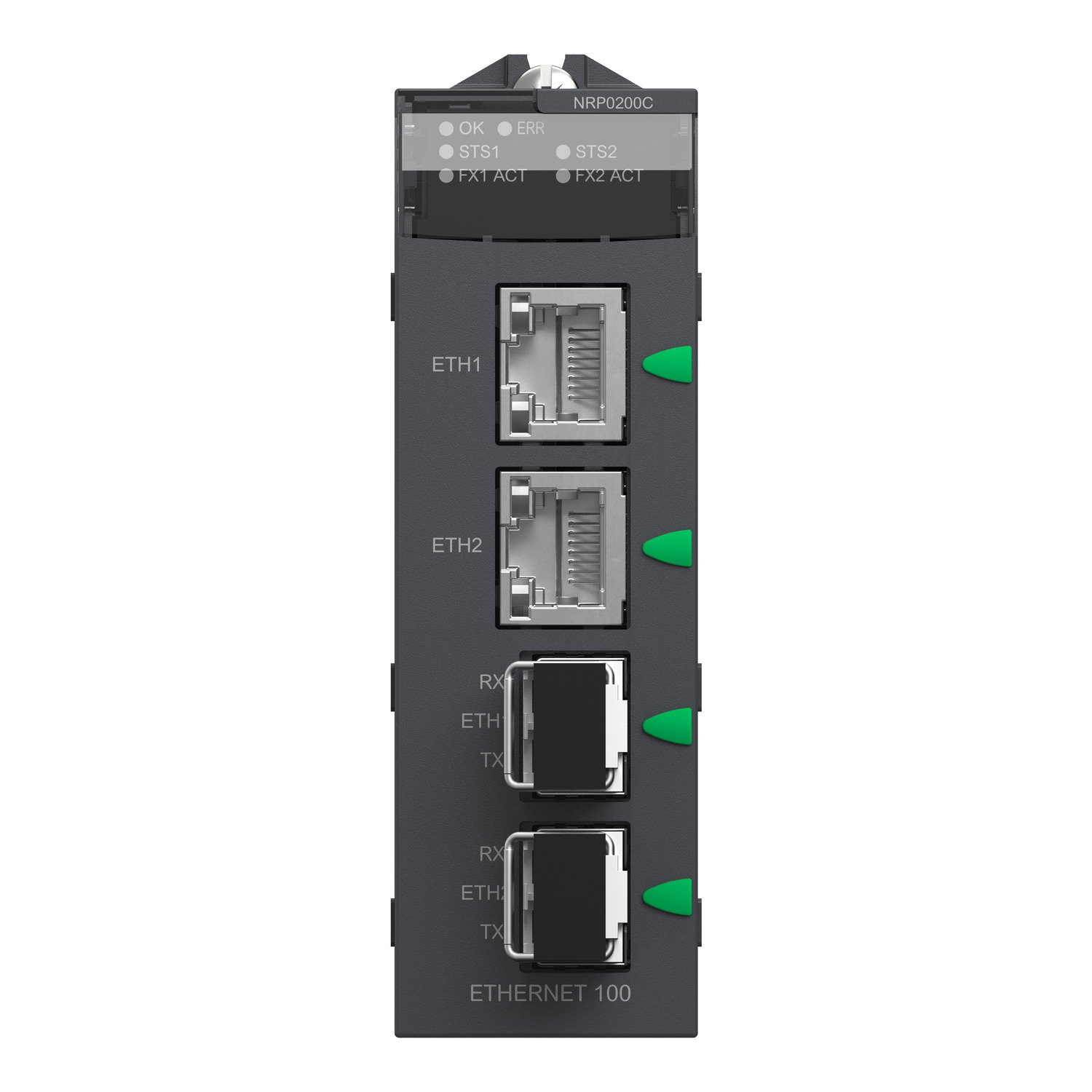 Fiber converter MM/LC 2CH 100Mb - for severe environment – Image 4 of 7