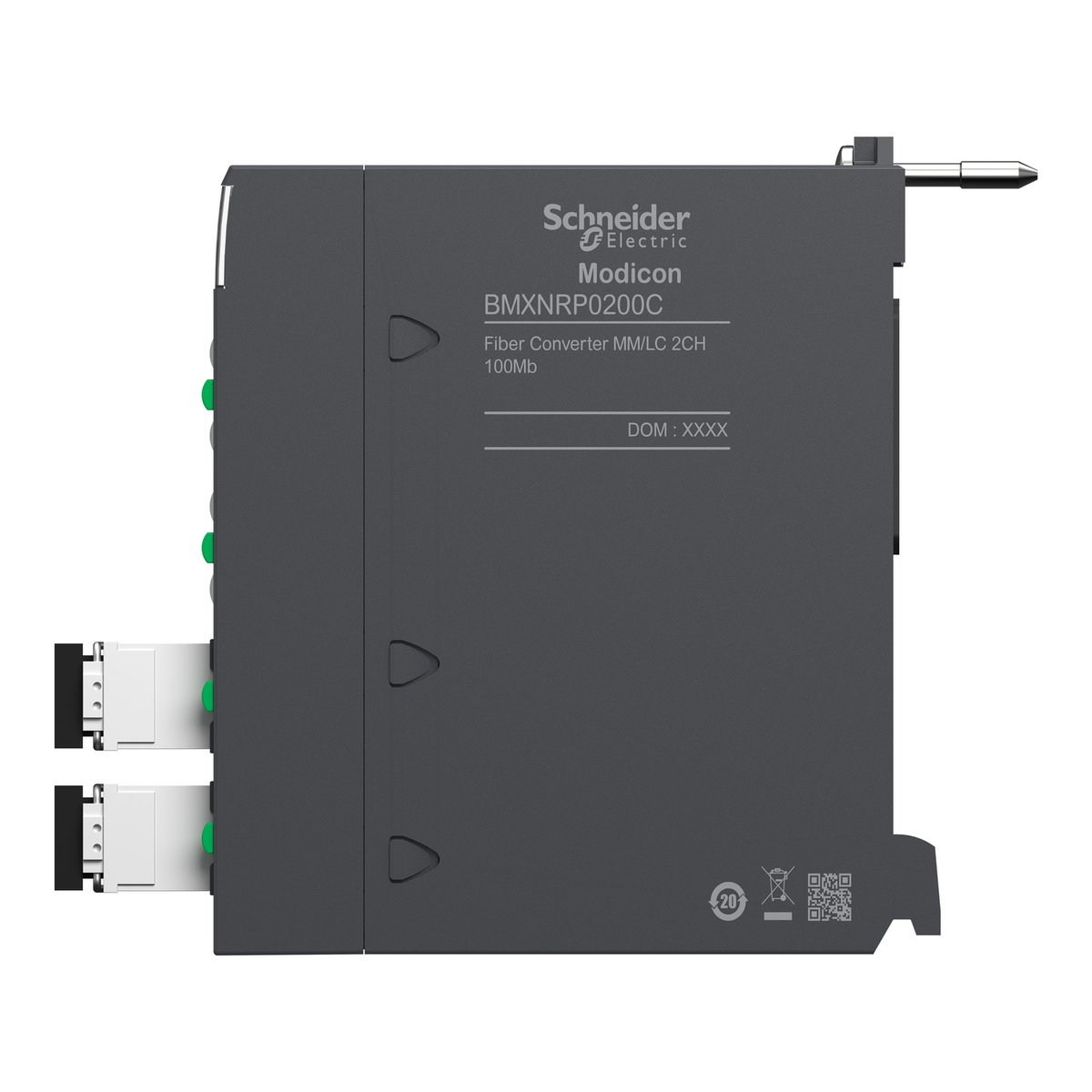 Fiber converter MM/LC 2CH 100Mb - for severe environment – Image 7 of 7