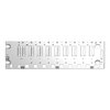 Ruggedized rack M340 - 8 slots - panel, plate or DIN rail mounting