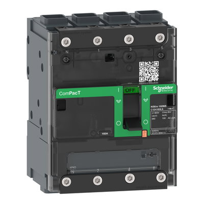 Switch disconnector ComPacT NSXm NA, 4P, 100 A rating, EverLink connectors