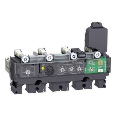 Trip unit MicroLogic 4.2 for ComPacT NSX 100/160/250 circuit breakers, electronic, rating 100A, 4 poles 4d