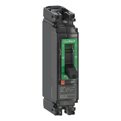 Circuit breaker ComPacT NSX100N AC/DC, 25 kA at 240 VAC, TMD trip unit 16 A, 1 pole 1d
