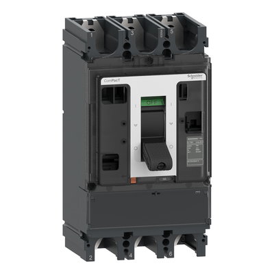 Switch disconnector ComPacT NSX400...630NA, DC, 630 A rating, 3 poles