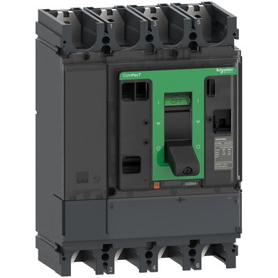 Switch disconnector ComPacT NSX400NA, 4 poles, 400 A, AC22A, AC23A