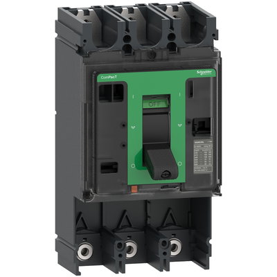 Circuit breaker basic frame, ComPacT NSX630N, 50 kA at 415 VAC 50/60 Hz, 630 A, without trip unit, 3 poles