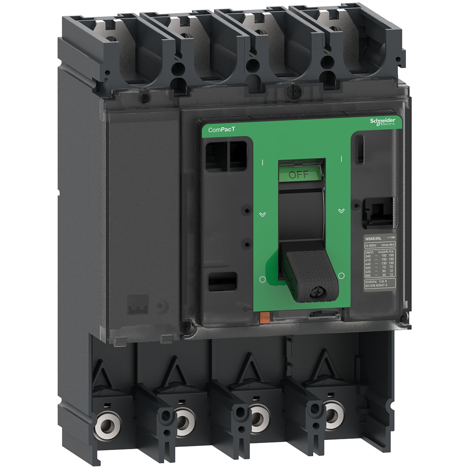 Effektbrytare 4P NSX630H 630A