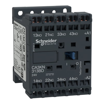 TeSys K control relay - 3 NO + 1 NC - <= 690 V - 24 V DC standard coil