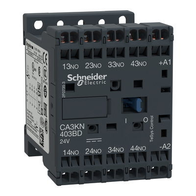 TeSys K control relay - 4 NO - <= 690 V - 24 V DC standard coil
