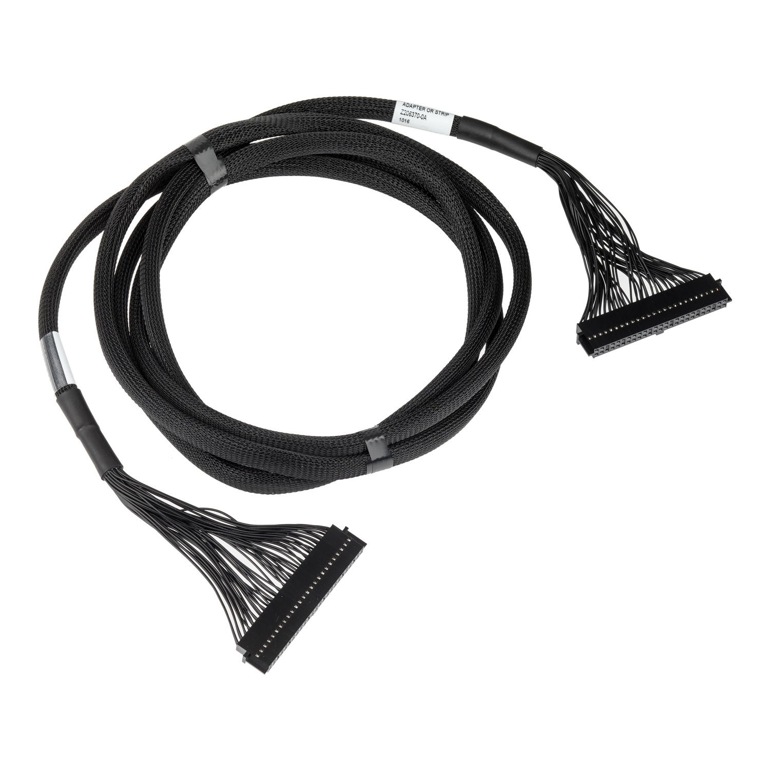 Round ribbon cable, 50 x 26 AWG, 10 ft (3m).