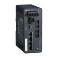 Modicon Managed Switch, 4 Ports für Kupfer (4TX 10/100 Mbit/s) + 2 für Glasfaser Multimode (2FX-MM 100 Mbit/s)