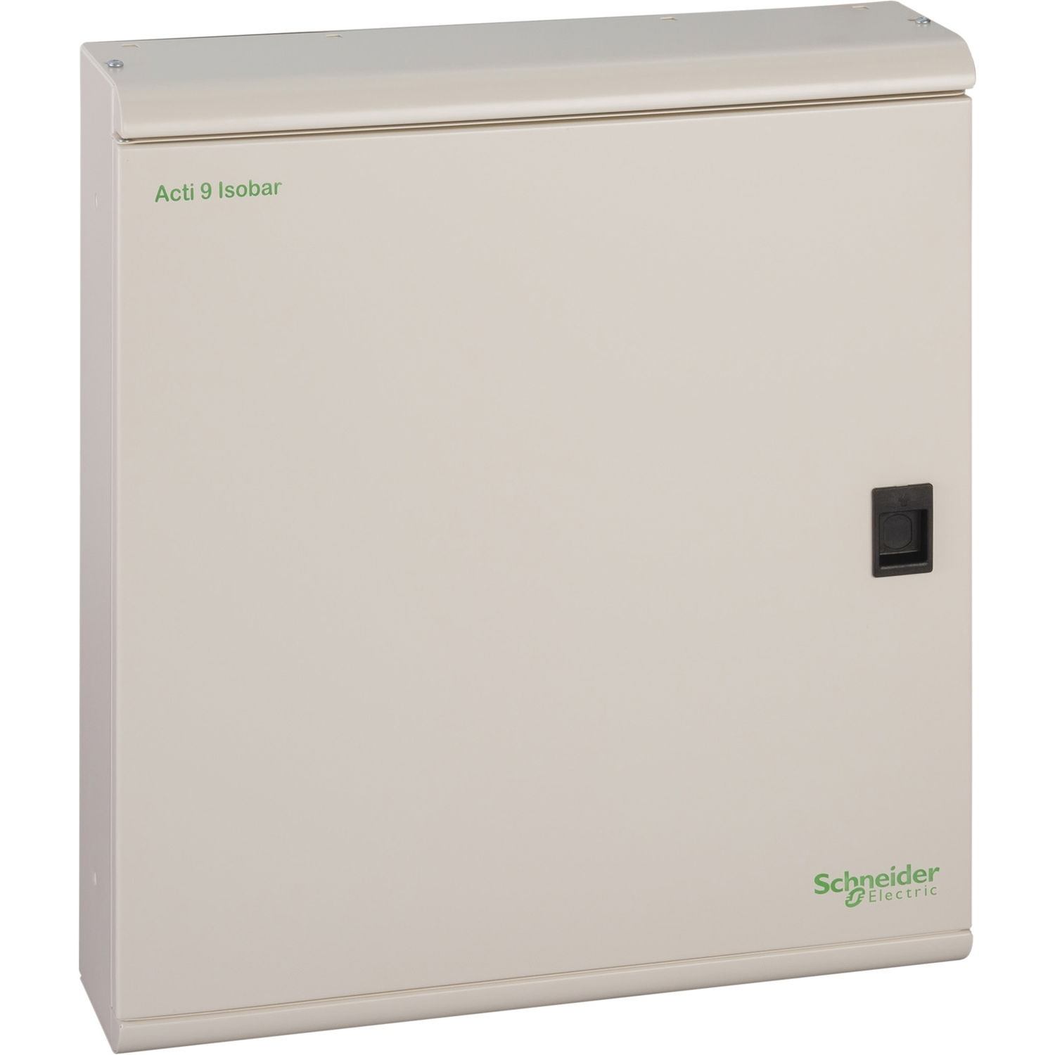 Acti9 Isobar B - steel enclosure - slotted front - 538 height - 34 SP ways.