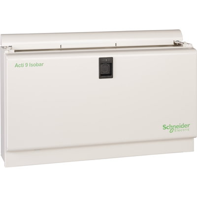 Acti9 Isobar B - extension box - with door & cutout for 17 x 18 mm pole