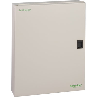 Acti9 Isobar A - din rail enclosure - 32 ways - steel