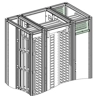 "PanelSet SFM horizontal busbar barrier 3M - form 2b - W400 mm"