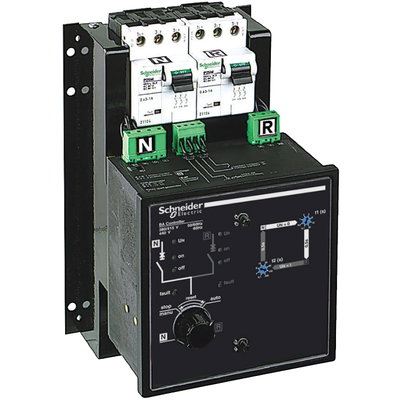 Remote controlled source changeover, Transferpact, ACP plate and BA controller, 220 VAC to 240 VAC 50/60 Hz
