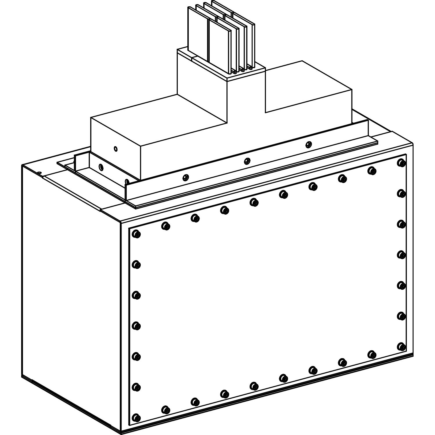 CANALIS KR 4X1350CU CABLE END FEED UNIT ER9
