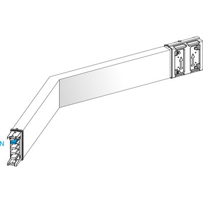 CANALIS - ELBOW - TURN RIGHT LEFT - SEGMENTS A B M-TO-M - SPECIAL ANG