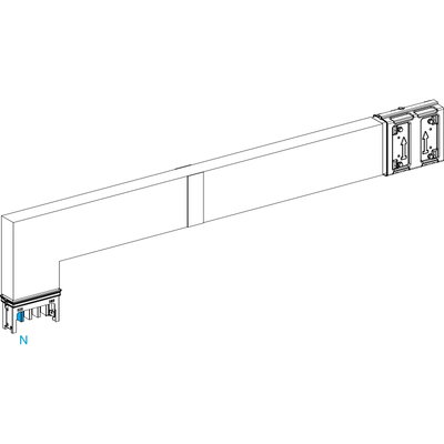 CANALIS - ELBOW - DOWNWARD - SEGMENT A M-TO-M - FIRE BARRIER - 250A