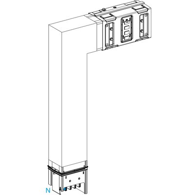 CANALIS - ELBOW - DOWNWARD - SEGMENT B M-TO-M - 1000A