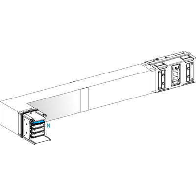 CANALIS - ELBOW - TURN LEFT - SEGMENT A M-TO-M - FIRE BARRIER - 1000A
