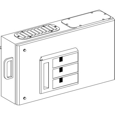 KS Abgangskasten, 250A, mit Sicherungtrenner, NH1