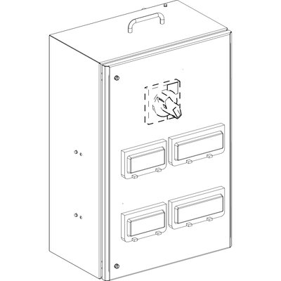 TAP OFF UNIT 250A 25 MODULES