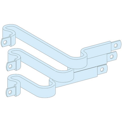 Connection 250 A for horizontal NSX-INS-INV -3P fixed/plugin, all control