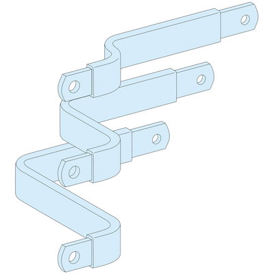 Connection for horizontal fixed NSX250 with toggle, 3P 250A, on Linergy LGY