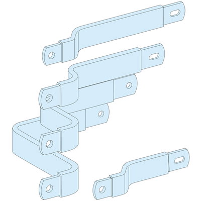 Connection for horizontal fixed NSX630 with toggle, 4P 630A, on Linergy LGY
