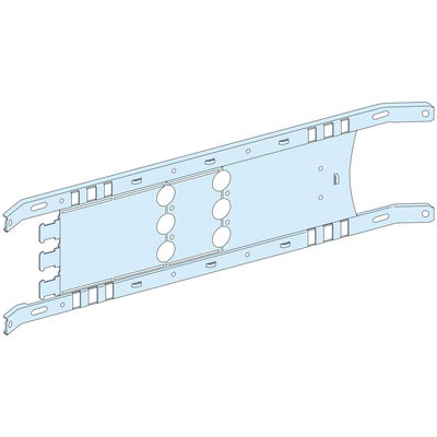 PrismaSeT-P, Montageplatte, ComPacT NSX/NSX Vigi100-250 3polig,Kipphebel,Festeinbau,horizontal,Breite=650mm,Höhe=3Module
