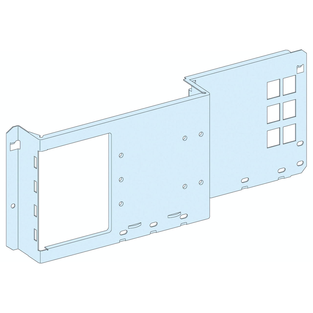 MOUNTING PLATE NSX/CVS/INS 250 HZ.FIXED TOGGLE
