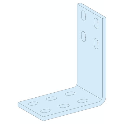 Connection plate, Linergy TB, angle bracket for horizontal to vertical PE bars, set of 2