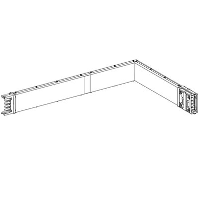 CANALIS ELBOW 400 A MADE TO MESURE WITH FIRE BARRIER