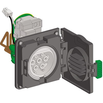 T2-Steckdosen-Unterbaugruppe 3-Ph IEC - Smart Wallbox