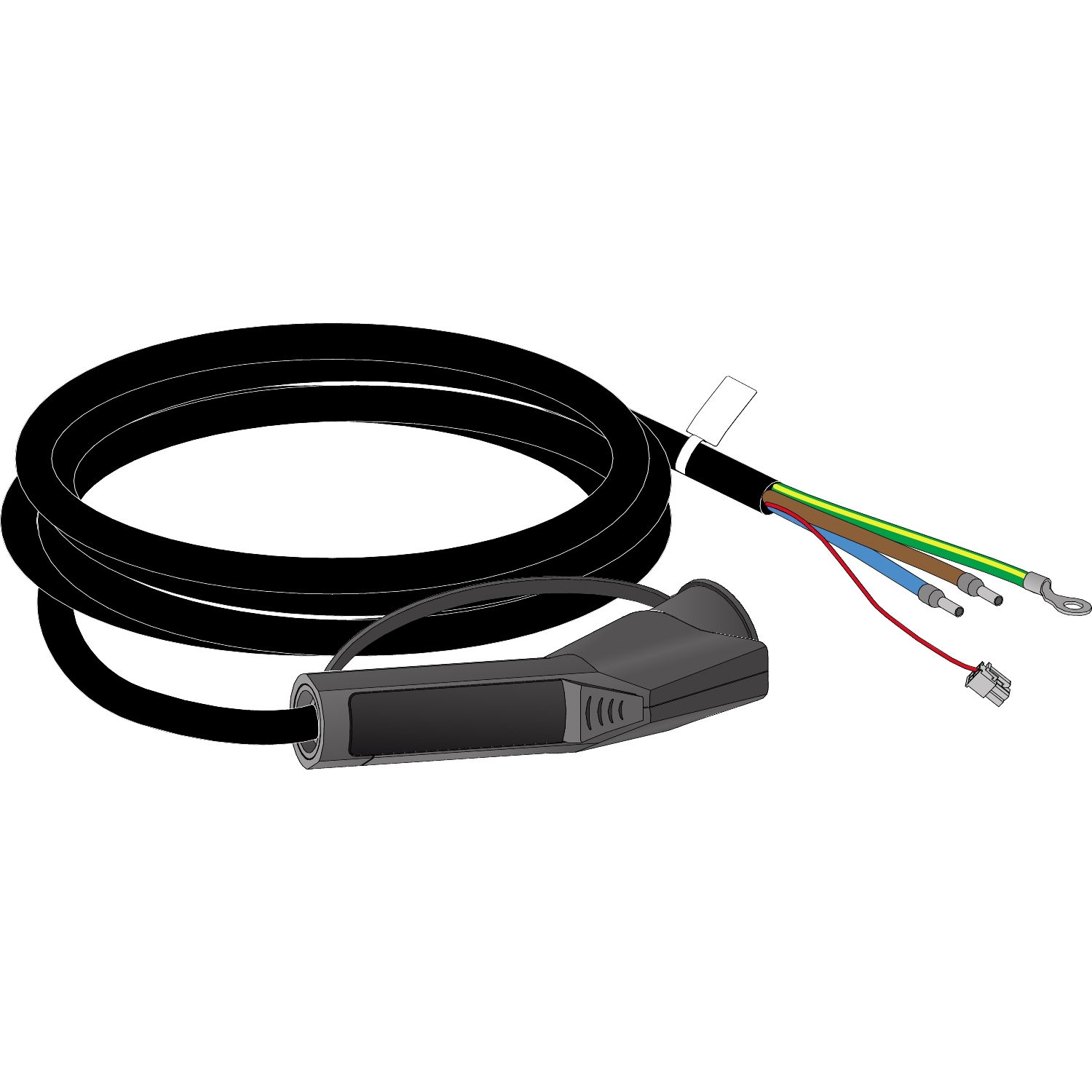 Attached cable T1 32A 1-Ph IEC 4,5m Smart Wallbox